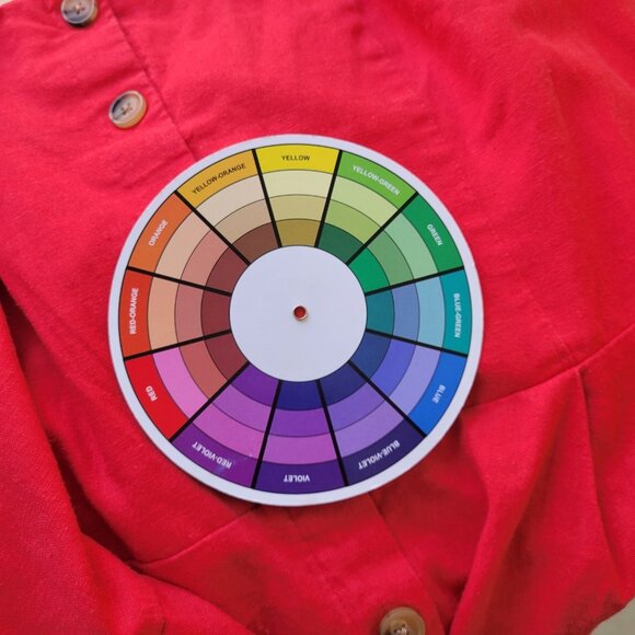 Old Navy Womens Dress XXL Plus Midi Puff Sleeve Pleated Smocked Red SWE143E - Picture 12 of 12